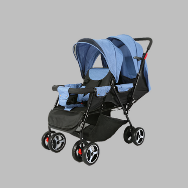 BABY TWIN FOLDABLE STROLLER WITH SEAT ADJUSTABLE